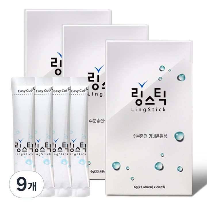 링스틱 레몬맛 120g, 9개