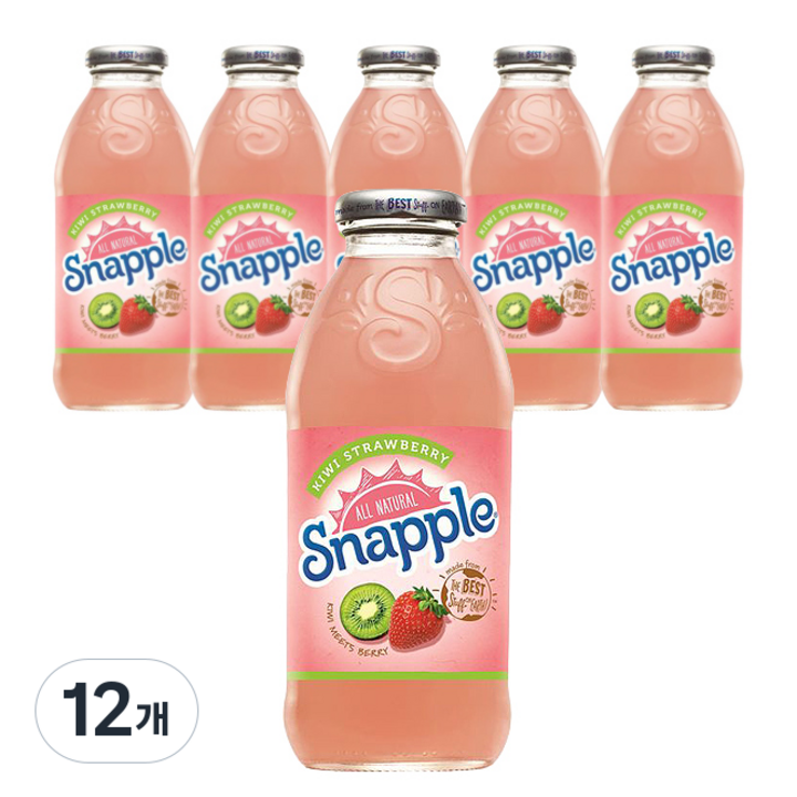 스네플 키위스트로베리, 473ml, 12개