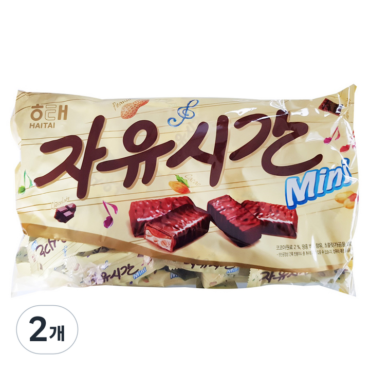 자유시간 미니, 630g, 2개