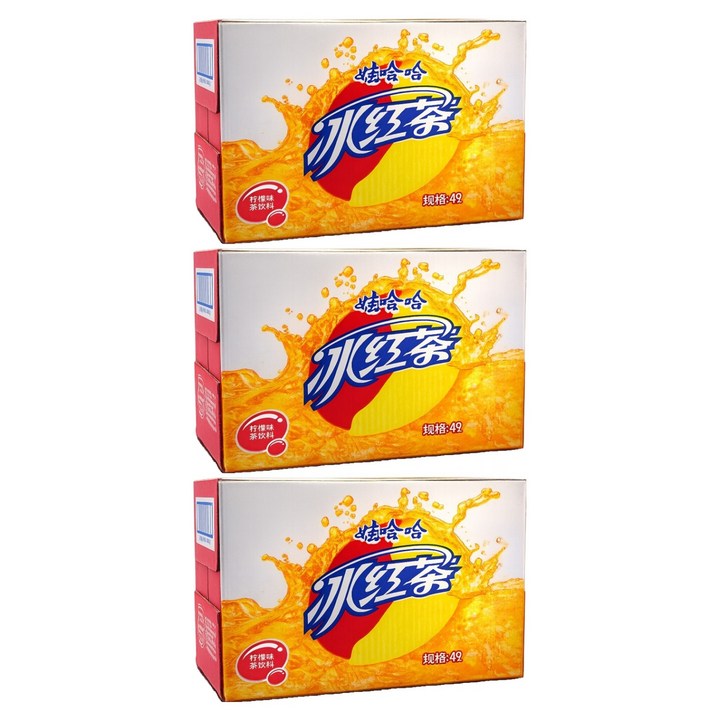 와하하 빙홍차, 490ml, 45개