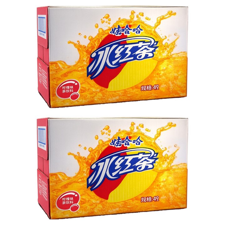 와하하 빙홍차 아이스티, 490ml, 30개