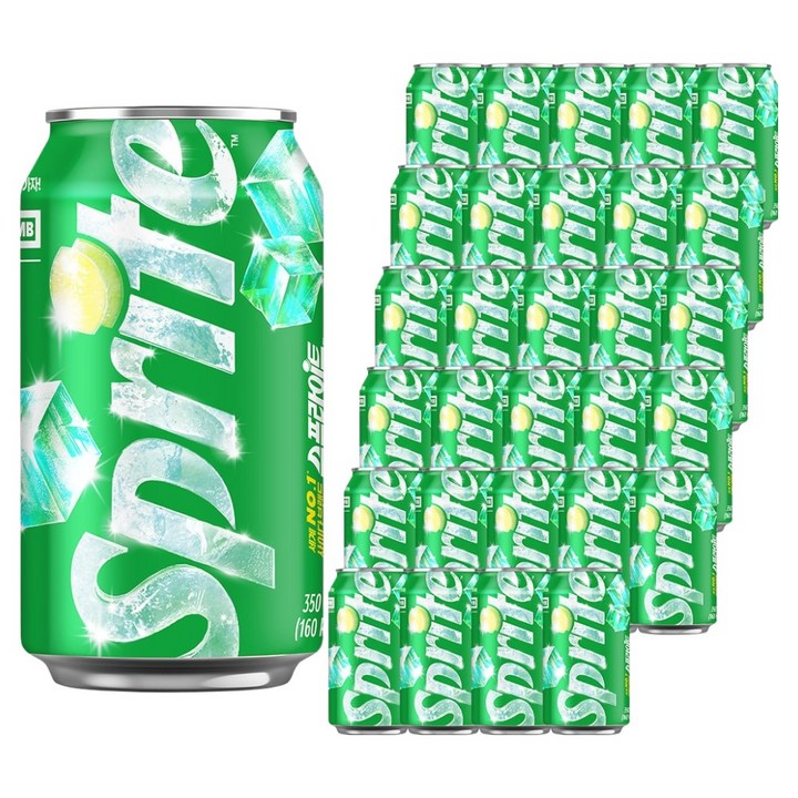 스프라이트 캔, 350ml, 48개