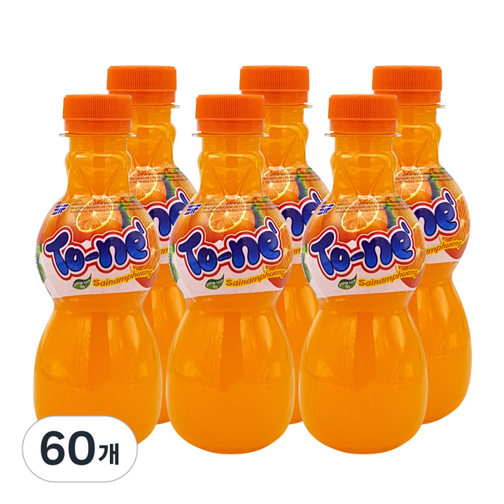 토네 오렌지 음료, 220ml, 60개