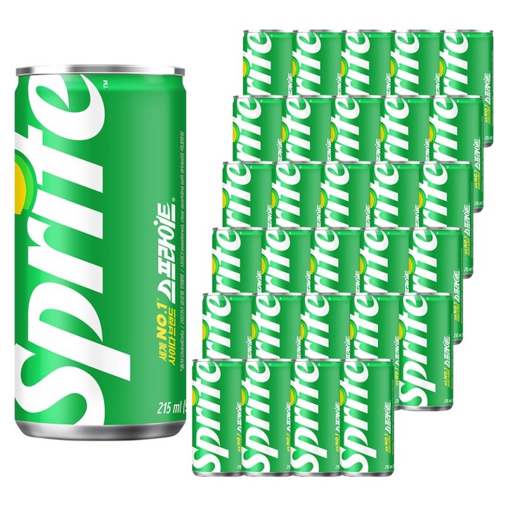 스프라이트 사이다, 215ml, 60개