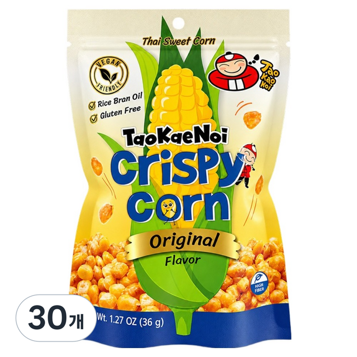 타오케노이 크리스피콘 오리지널, 36g, 30개