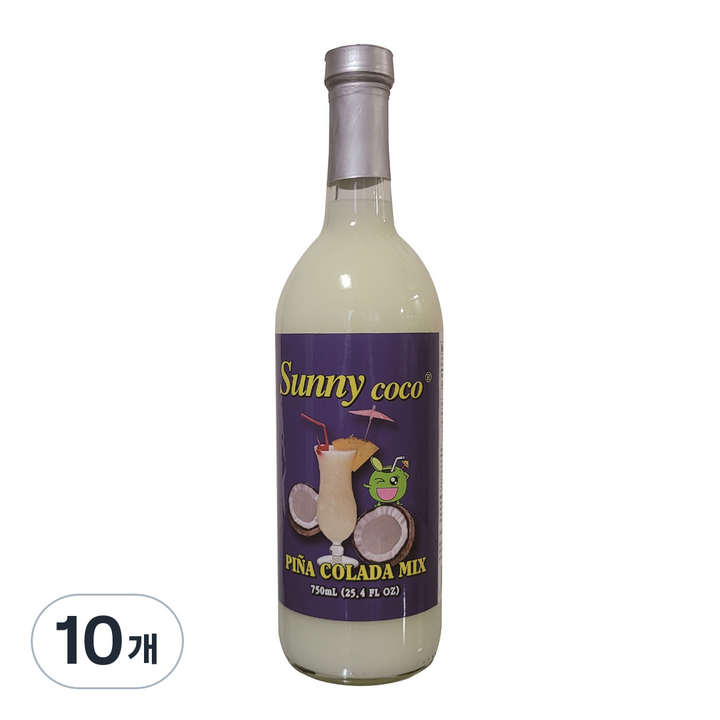 써니코코 피나콜라다 믹스, 750ml, 10개