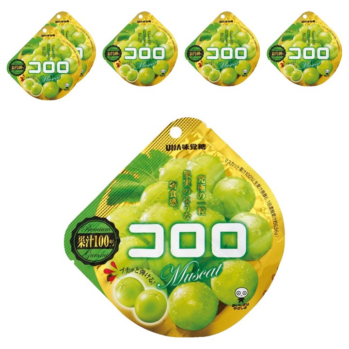 코로로 머스캣맛 젤리 6개입, 240g, 1세트
