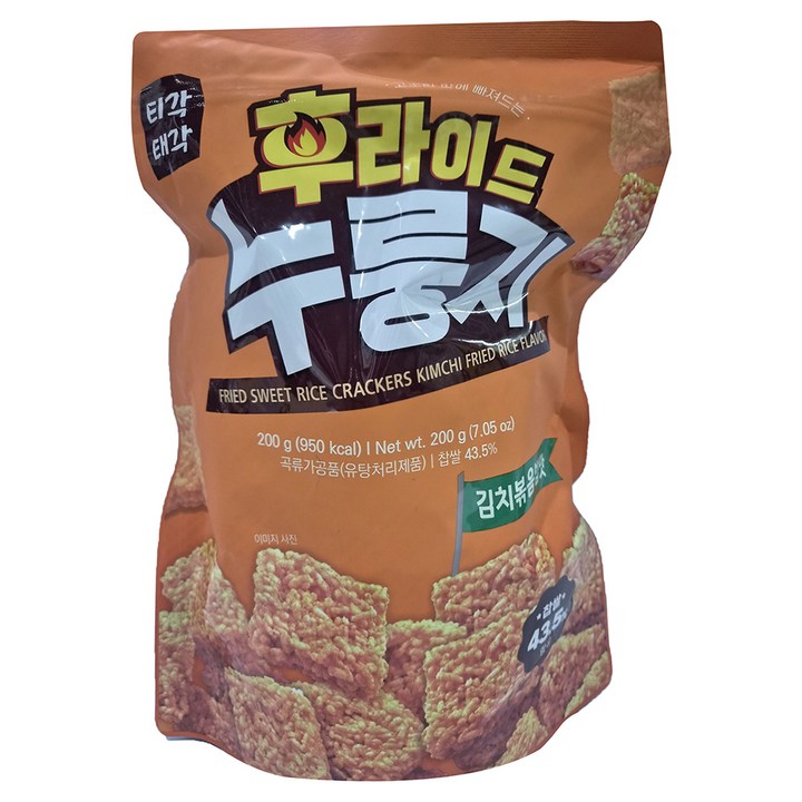 티각태각 후라이드 누룽지 김치볶음밥맛, 200g, 1개