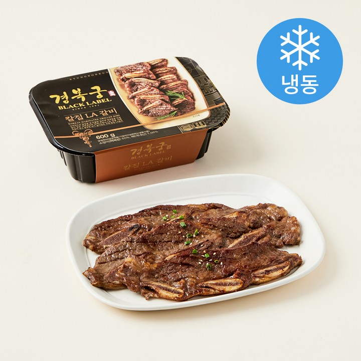 경복궁 Black 칼집 LA 갈비 (냉동), 600g, 1개