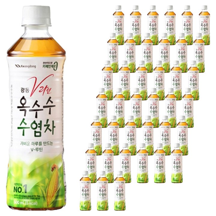 광동옥수수수염차 V라인, 500ml, 40개