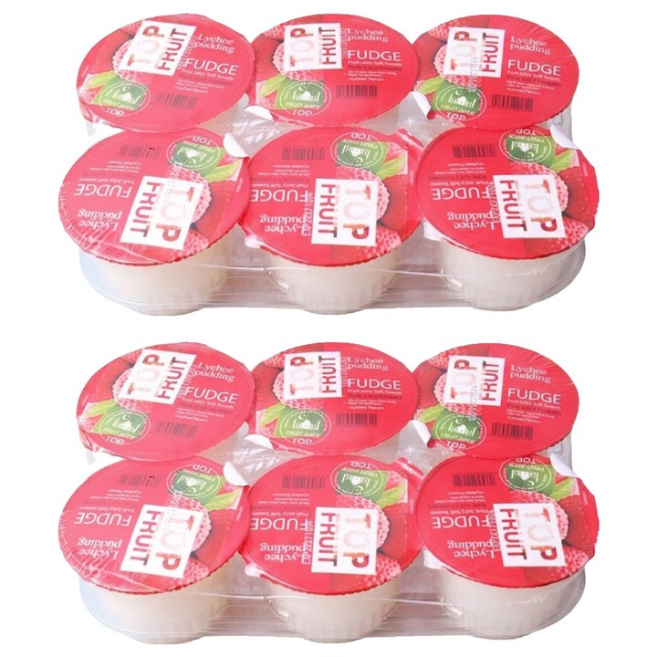 탑플룻 리치푸딩 6p, 690g, 2개