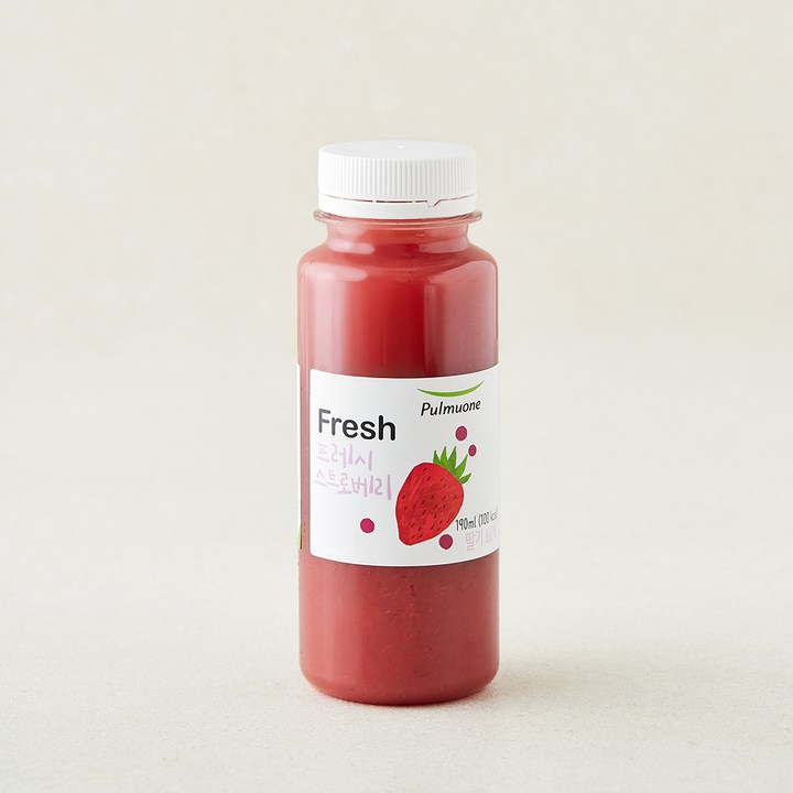 풀무원녹즙 프레시 스트로베리 주스, 190ml, 1개
