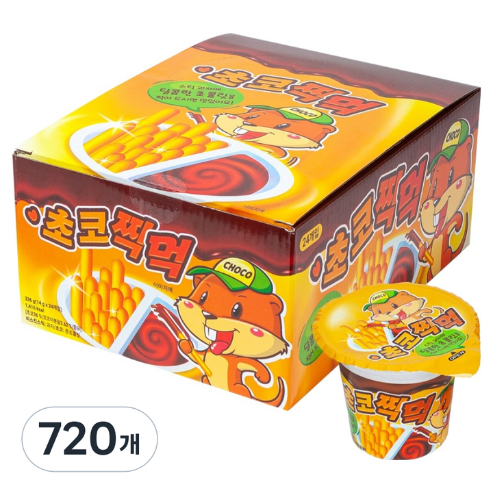 초코찍먹, 720개, 14g
