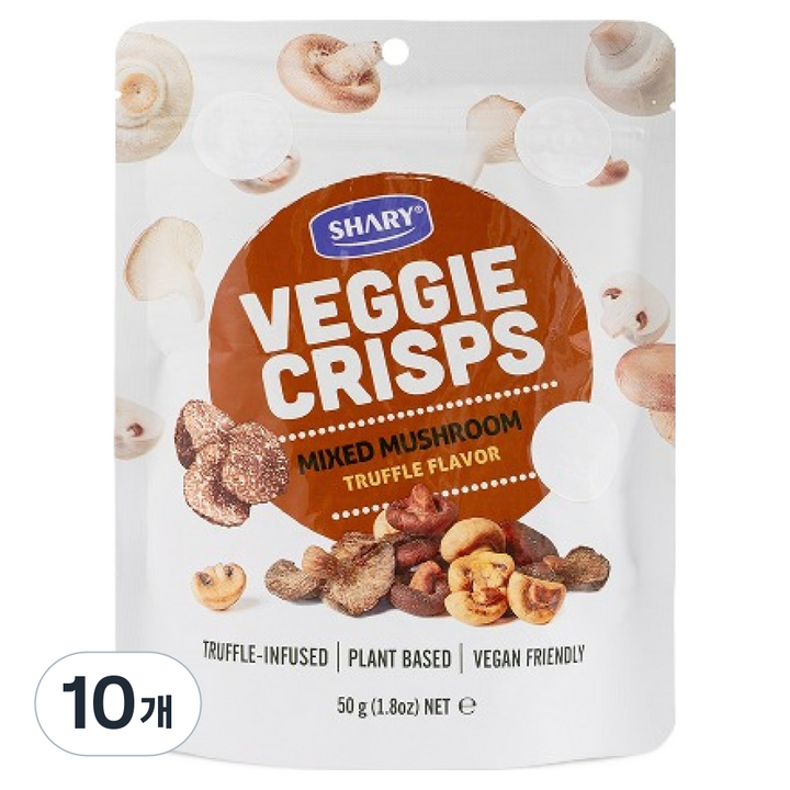 샤리 믹스 머쉬룸 트러플, 50g, 10개