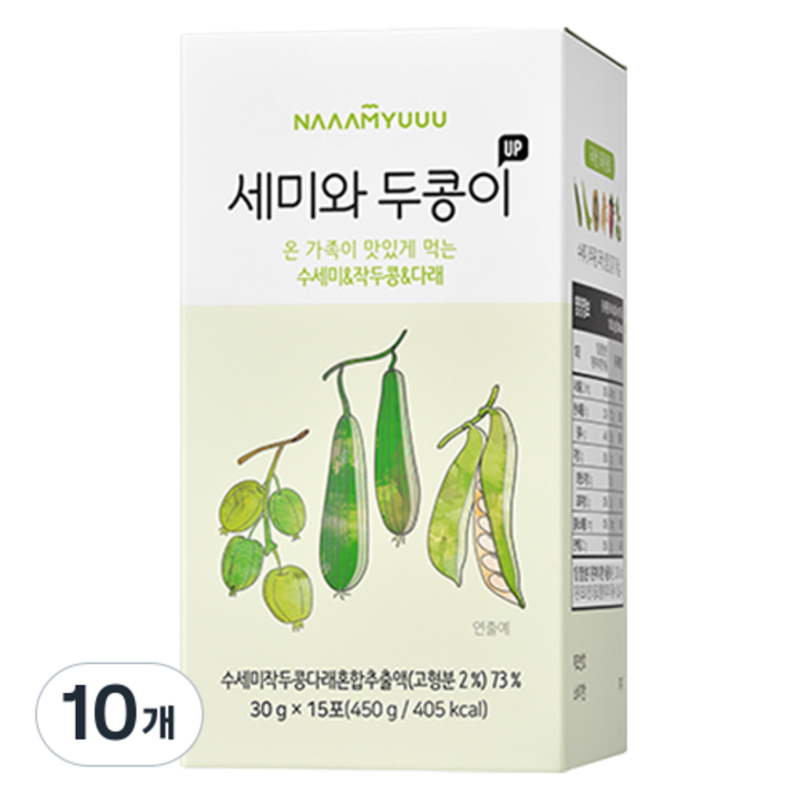 남유네 세미와 두콩이 업 액상차, 30g, 150개