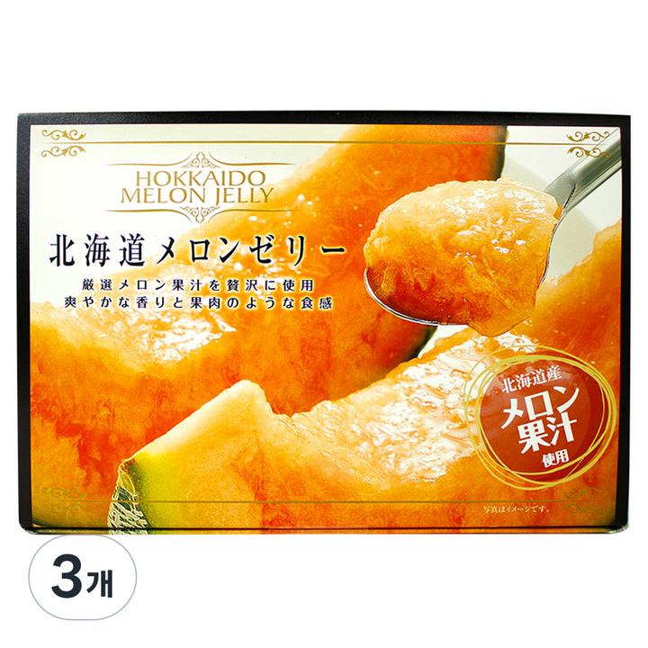 타카라제과 홋카이도 멜론젤리, 3개, 510g