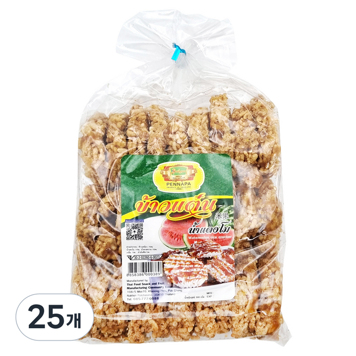 펜나파 워터메론 라이스 크래커, 300g, 25개