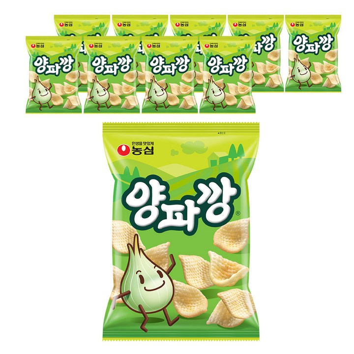 양파깡 과자, 83g, 10개