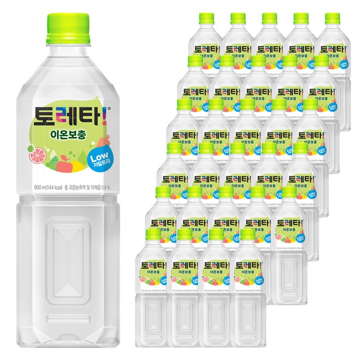 토레타 이온음료, 900ml, 72개
