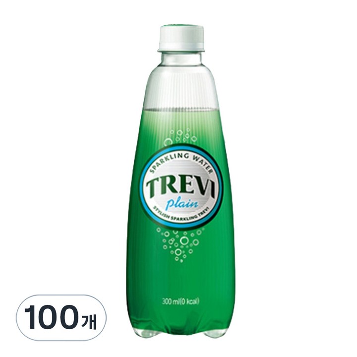트레비 탄산수 플레인, 300ml, 100개