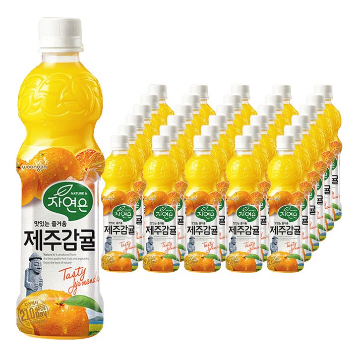 자연은 제주감귤 주스, 40개, 500ml