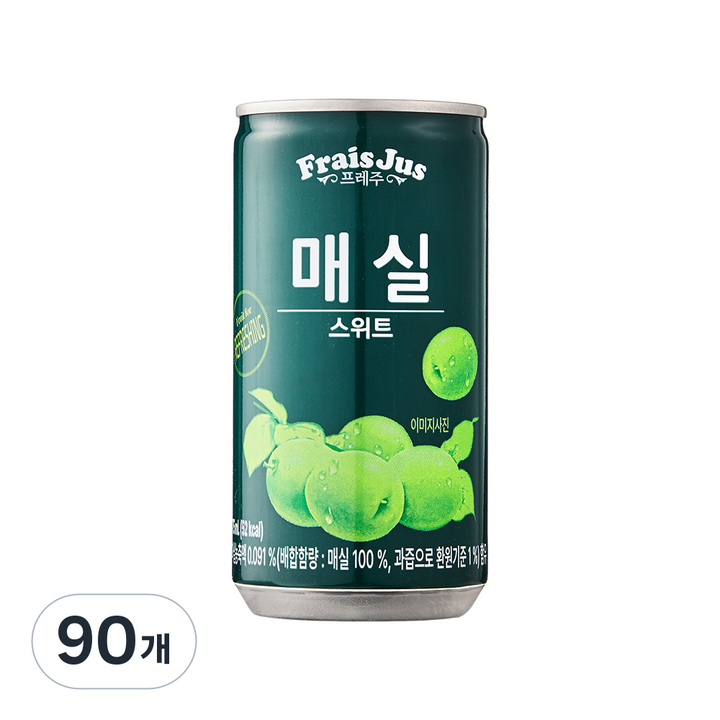 일화 프레주 스위트 매실, 90개, 175ml