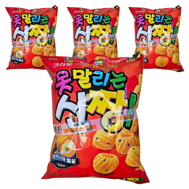 크라운 못말리는신짱, 200g, 4개