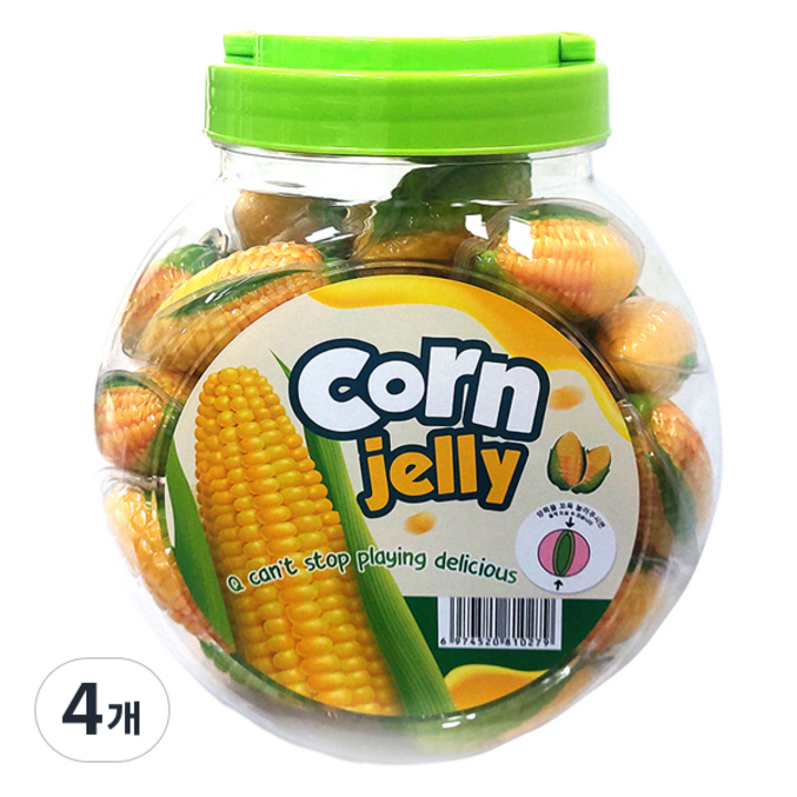 옥수수 젤리 40개입, 720g, 4개