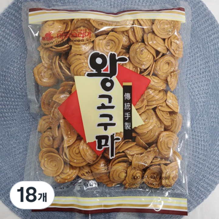 리소하우스 왕고구마, 300g, 18개