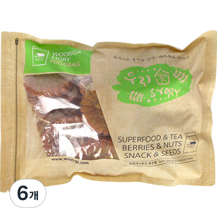 우리가스토리 찹쌀 약과, 1kg, 6개