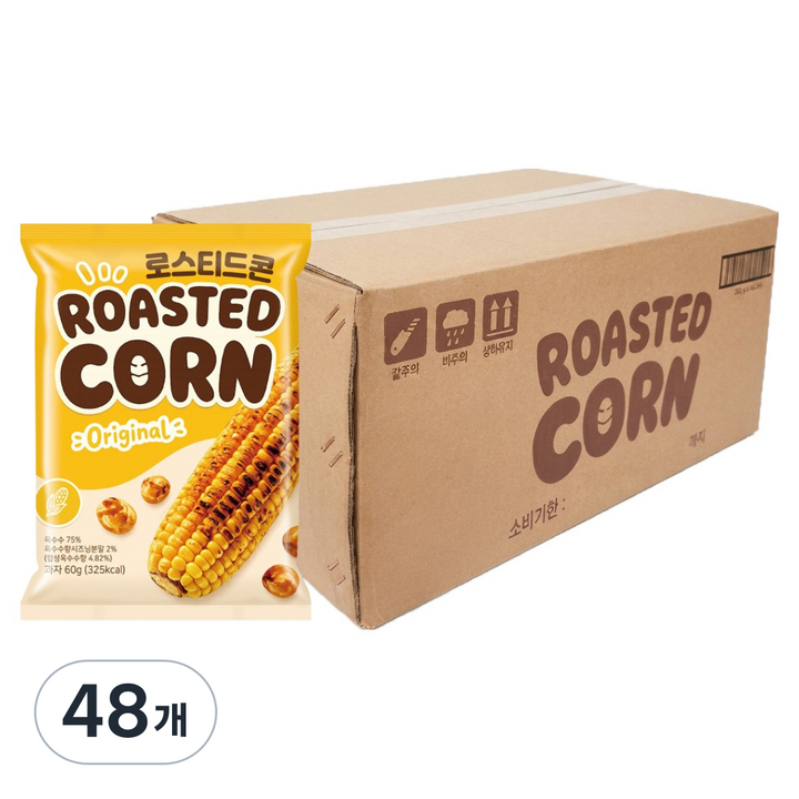 로스티드콘, 60g, 48개