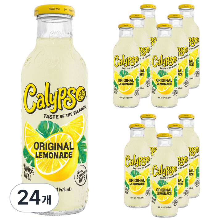 칼립소 레몬에이드 주스, 473ml, 24개