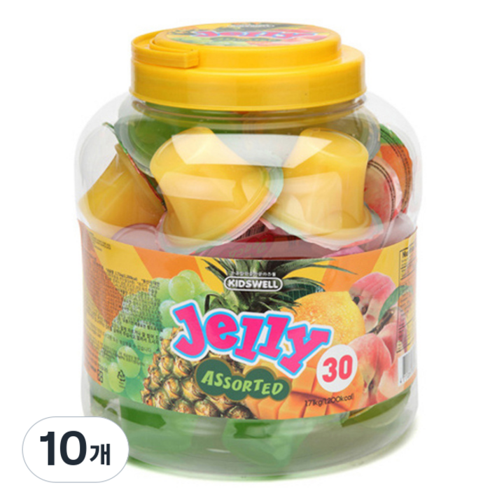 키즈웰 젤리 어소티드, 1.71kg, 10개