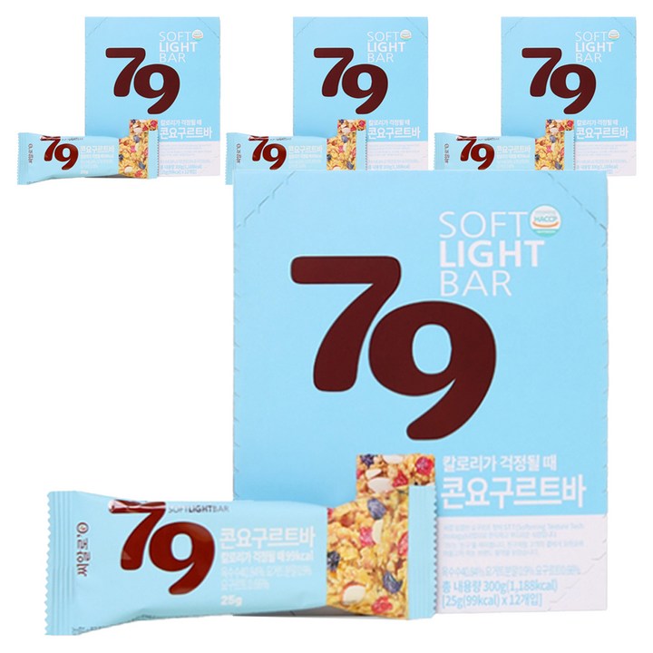 씨알로 79 콘요구르트바, 300g, 4개