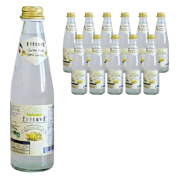 에페브 유기농 스파클링 레몬향, 330ml, 12개