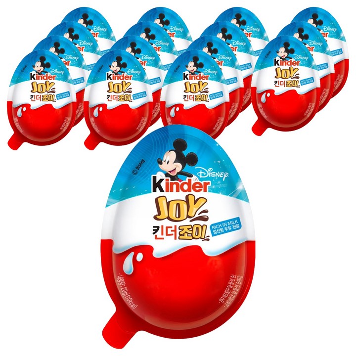 킨더 조이 초콜릿 걸, 20g, 16개
