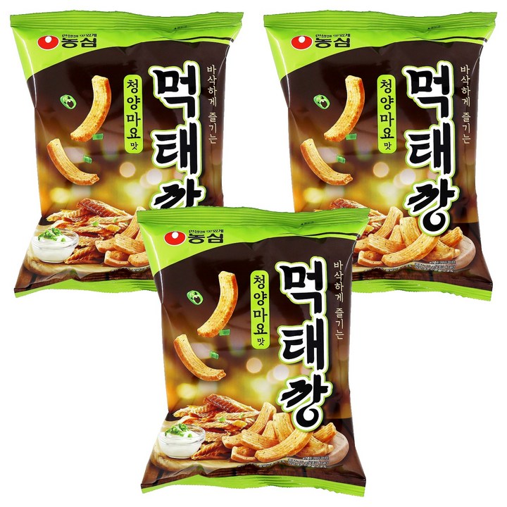 먹태깡 청양마요맛 스낵, 60g, 3개