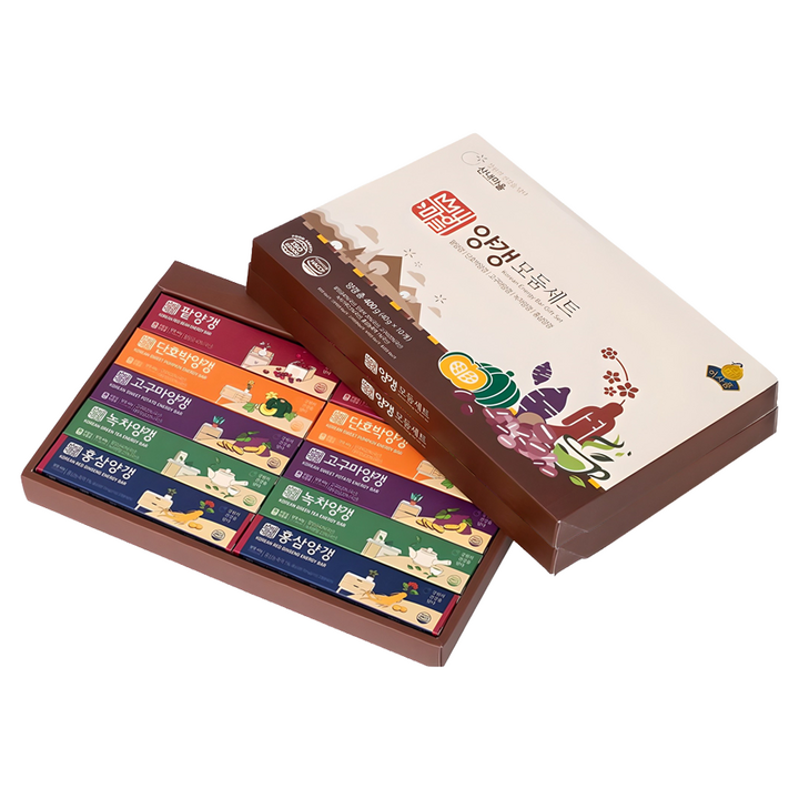 산내마을 양갱 모둠 세트, 400g, 2박스