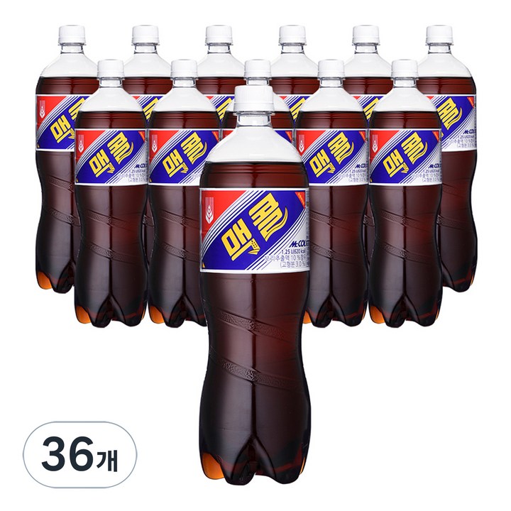 맥콜, 1.25L, 36개