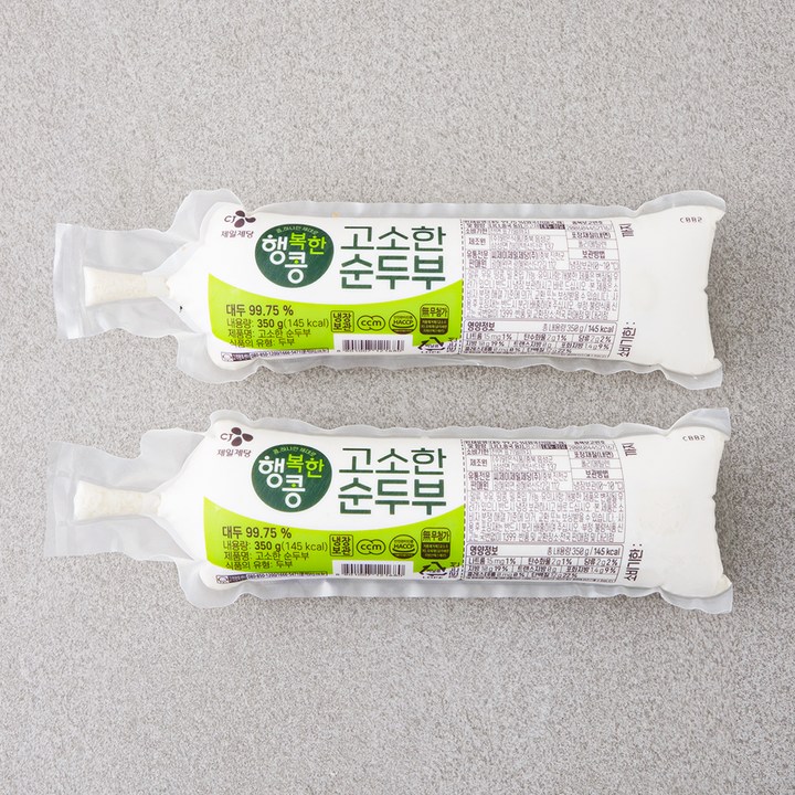 CJ제일제당 고소한 순두부, 350g, 2개입
