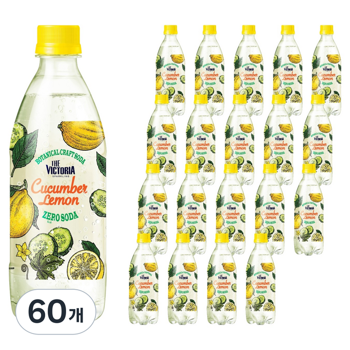 웅진빅토리아 오이레몬, 60개, 500ml