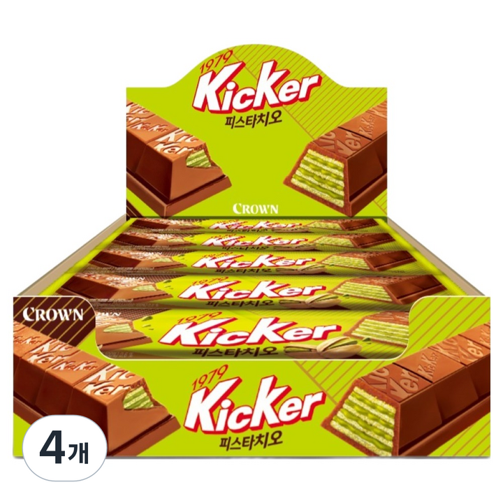 키커 피스타치오 키커바, 4개, 420g