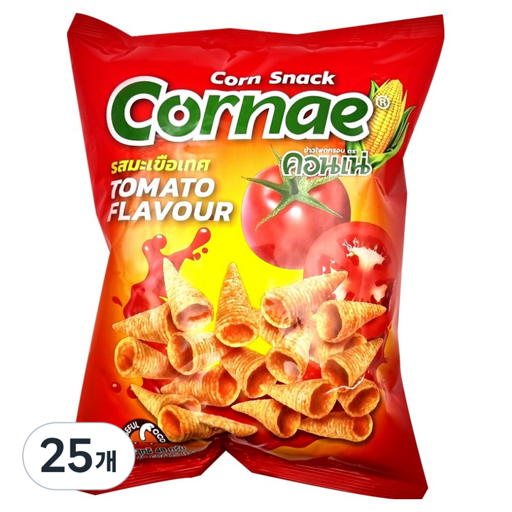코네 유즈풀 토마토 플레이버, 25개, 48g