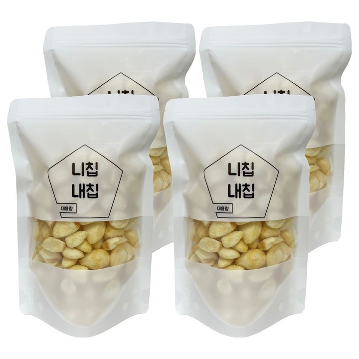 니칩내칩 바삭하고 고소한 통 마늘 튀김, 150g, 4개