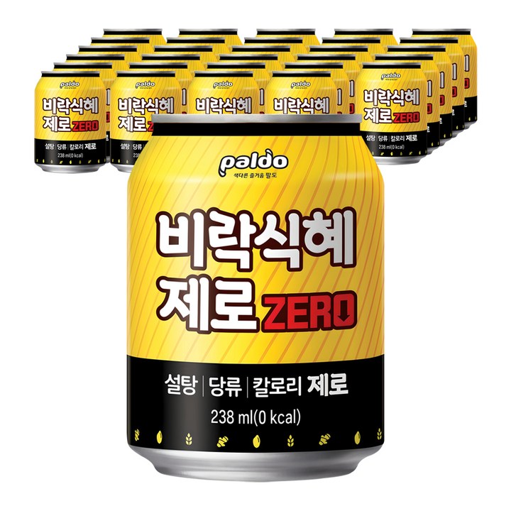 팔도 비락식혜 제로, 238ml, 30개
