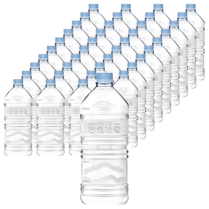 동원샘물 생수 무라벨, 1.1L, 60개