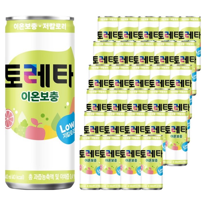 토레타 이온음료, 240ml, 60개