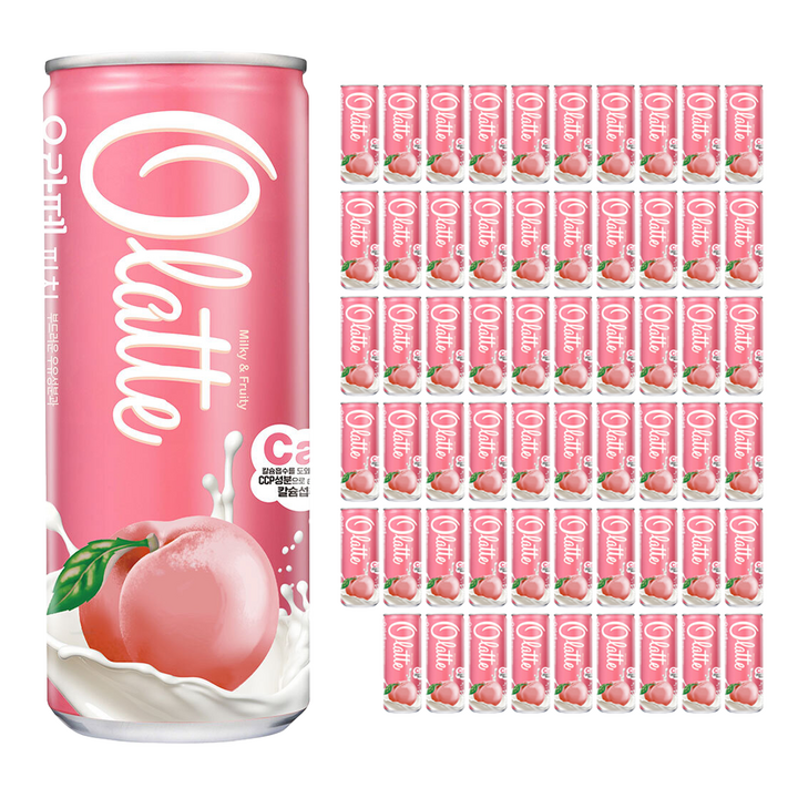 오라떼 동아오츠카 피치맛, 240ml, 60개