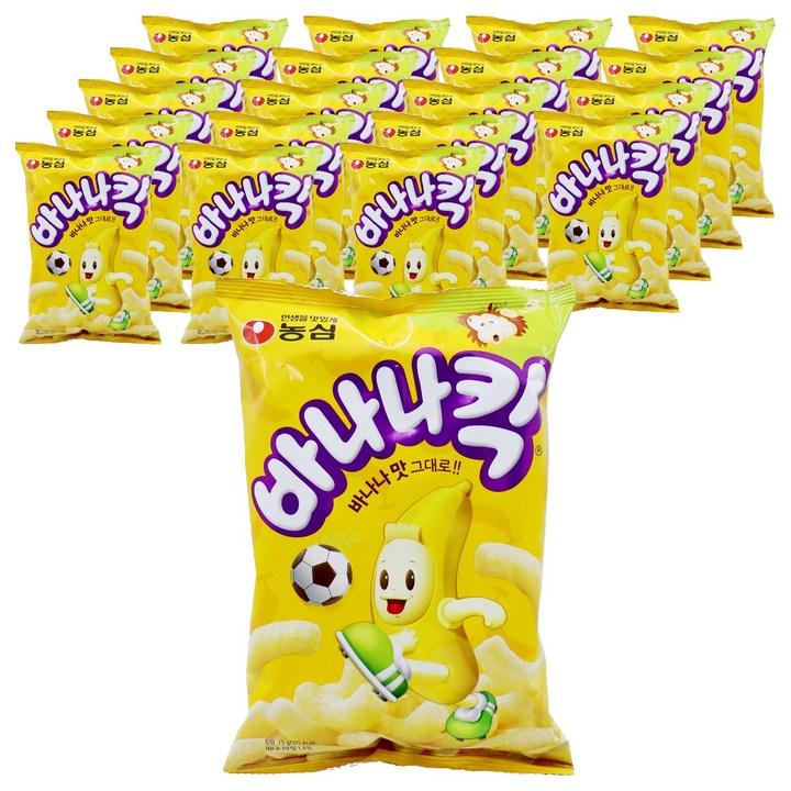 바나나킥, 75g, 20개