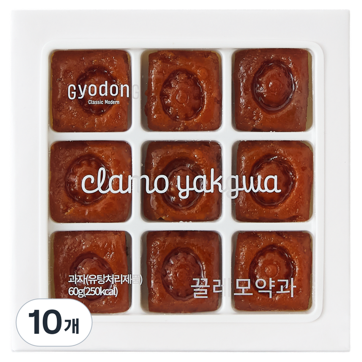 교동한과 끌레모약과, 60g, 10개